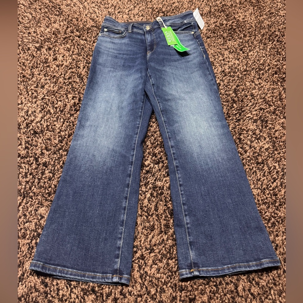 Nwt guess Sadie straight shape up jeans size 28x29-Size 6